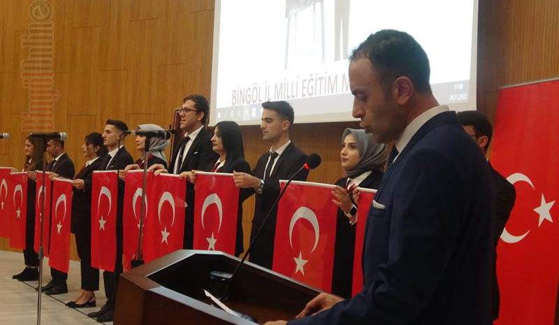 Öğretmenlerden en anlamlı yemin