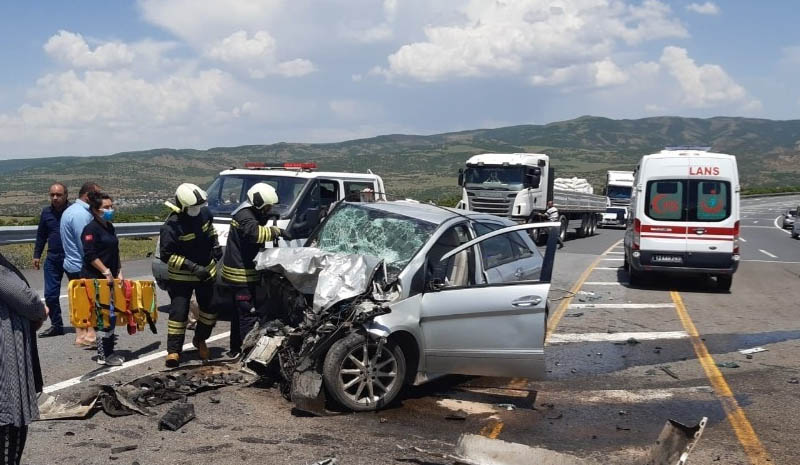 Kasım ayında 115 trafik kazası meydana geldi