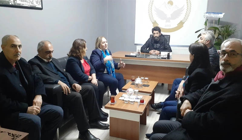 CHP`den Gazeteciler Cemiyetine Ziyaret