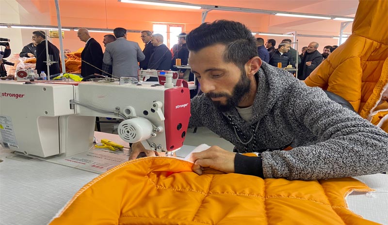 İSTANBUL`DAN SANCAK`A GÖÇ ETTİREN FABRİKA