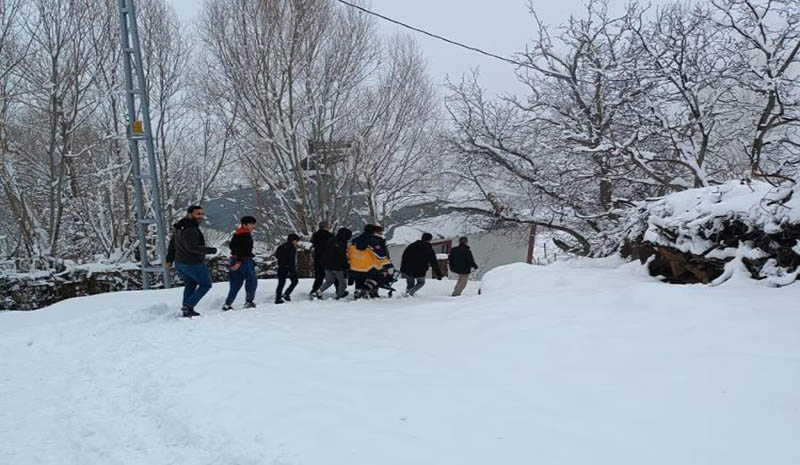 90 yaşındaki hasta için seferber oldular