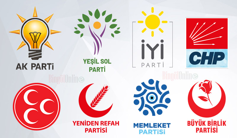 Bingöl`de hangi partiden kimler aday? İşte listeler…