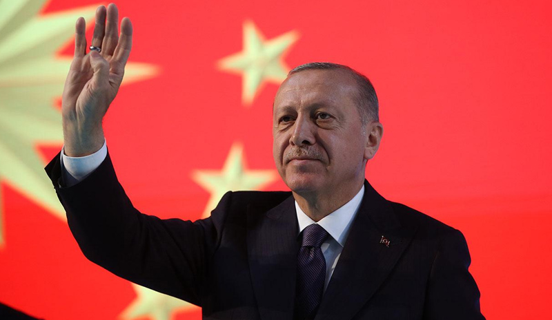 Erdoğan, AK Parti`nin seçim beyannamesini açıkladı