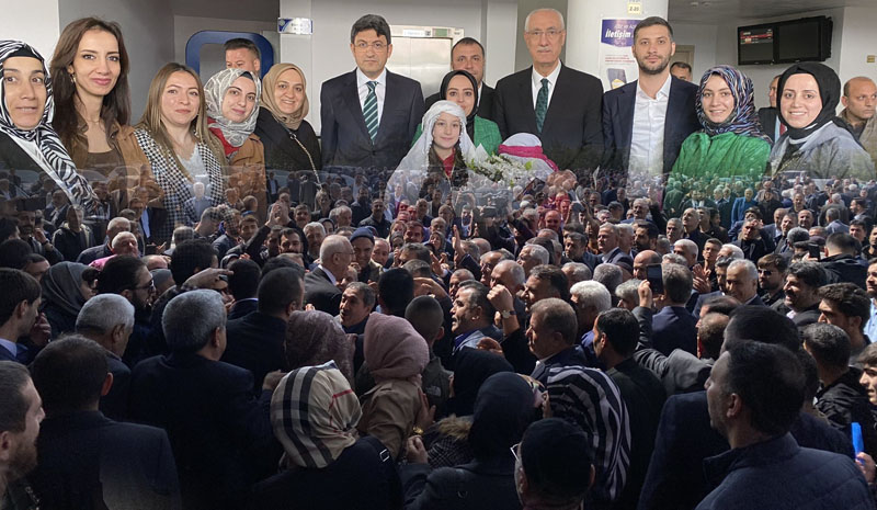 AK Parti Bingöl adaylarına coşkulu karşılama