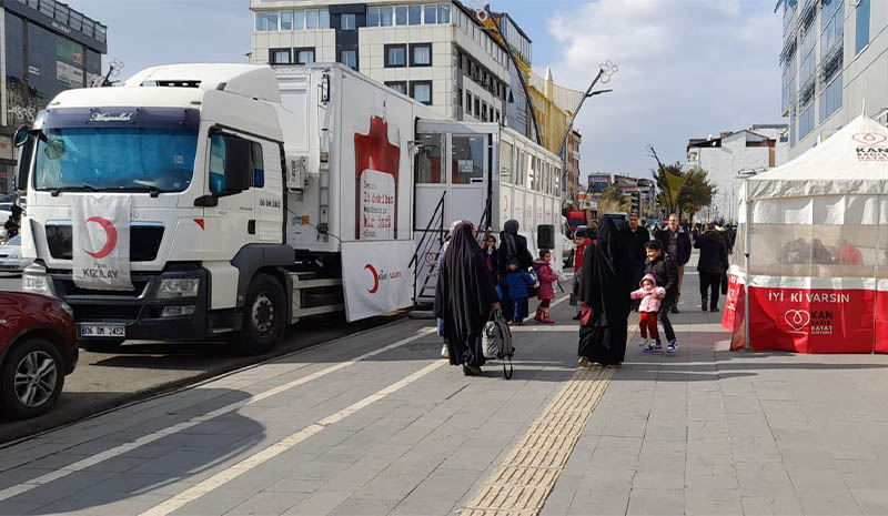 Kızılay Kan Bağış Tırı, Cumartesi günü Bingöl`de olacak