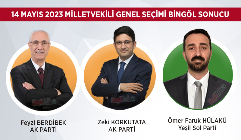 Bingöl`de sandıktan AK Parti ve Yeşil Sol çıktı