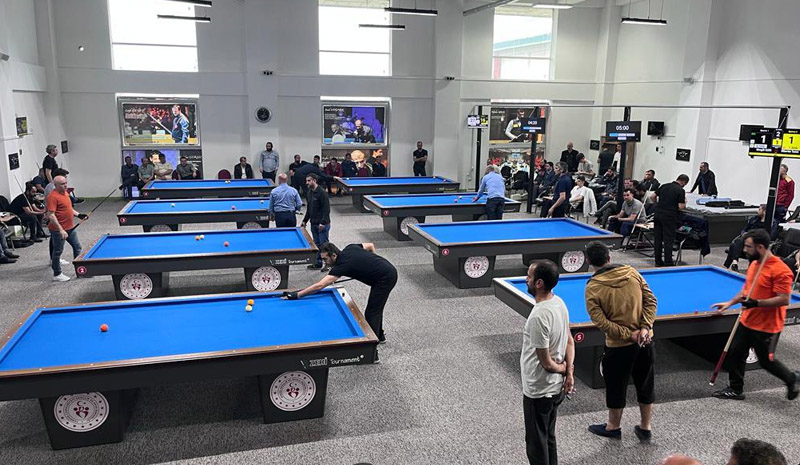 Bilardo Bölge Turnuvası Bingöl`de yapıldı