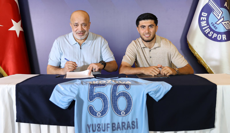 Yusuf Barasi Adana Demirspor`da
