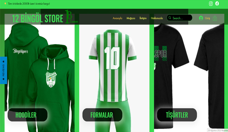 12 Bingöl Store açıldı