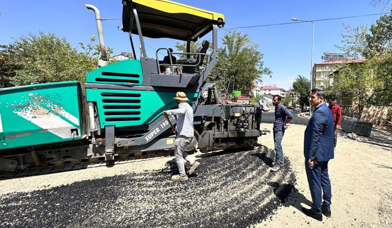 Bingöl Belediyesi asfalt şantiyesi faaliyete girdi