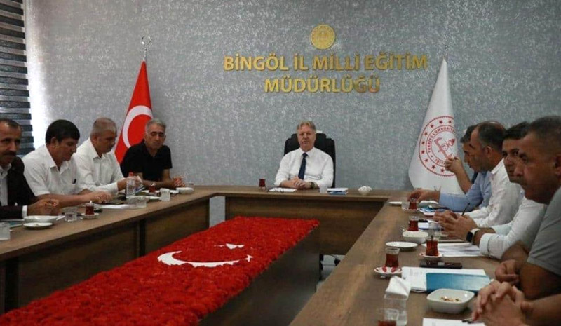 Bingöl`de İlçe Milli Eğitim müdürleri toplantısı yapıldı