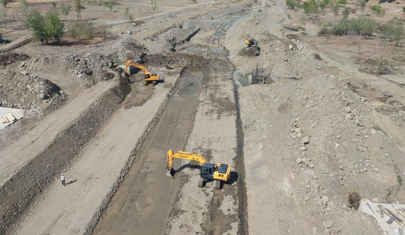 Çapakçur Vadisi Millet Bahçesi`nde çalışmalar sürüyor