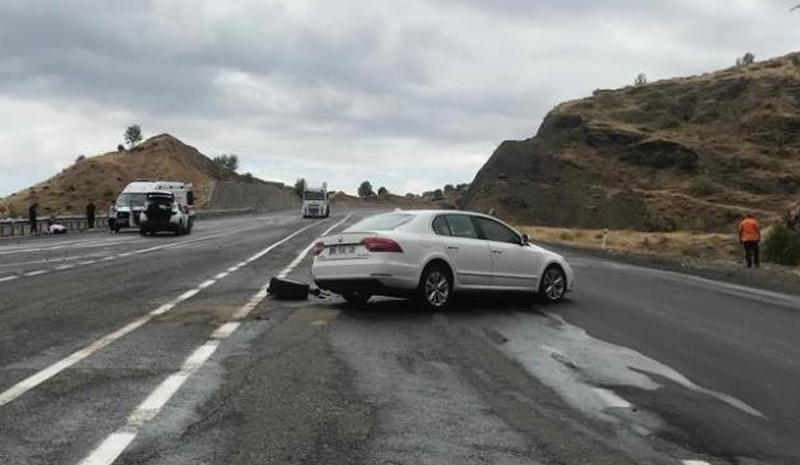 Bingöl`de trafik kazası: 5 yaralı