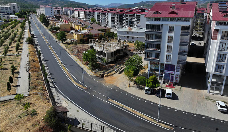 Bingöl`de yollar BSK ile yenileniyor