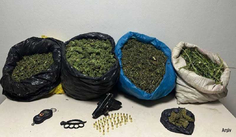 Bingöl`de 76 kilo uyuşturucu ele geçirildi