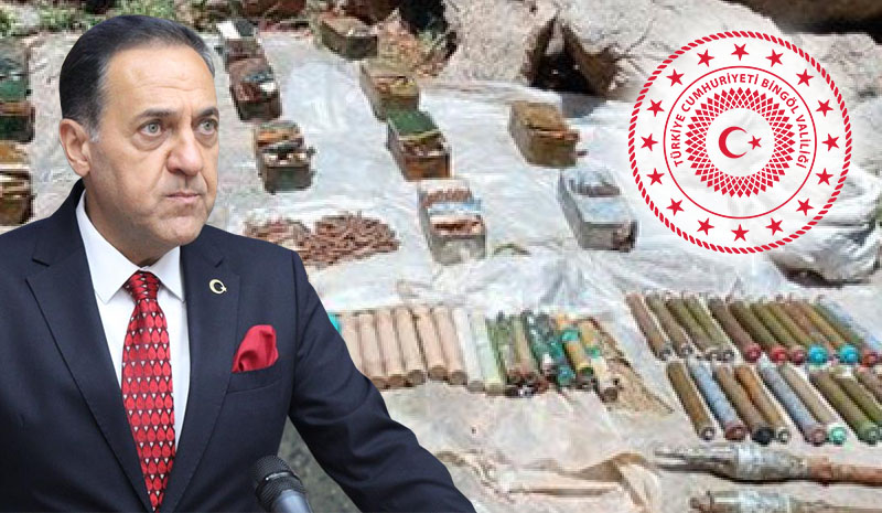 Bingöl`de el bombası ve anti- tank roketatar ele geçirildi