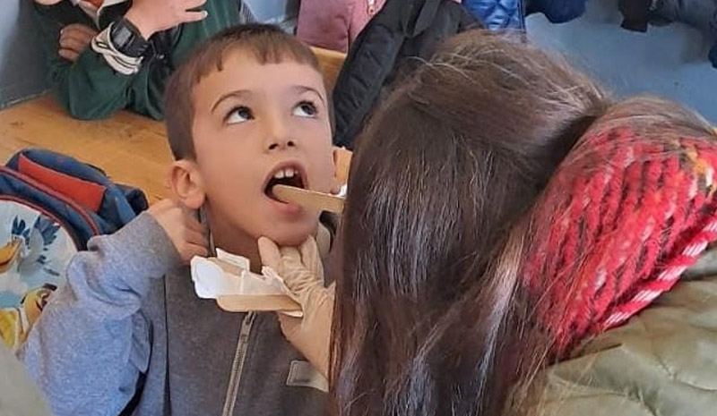 Bingöl`de öğrencilere diş taraması yapıldı