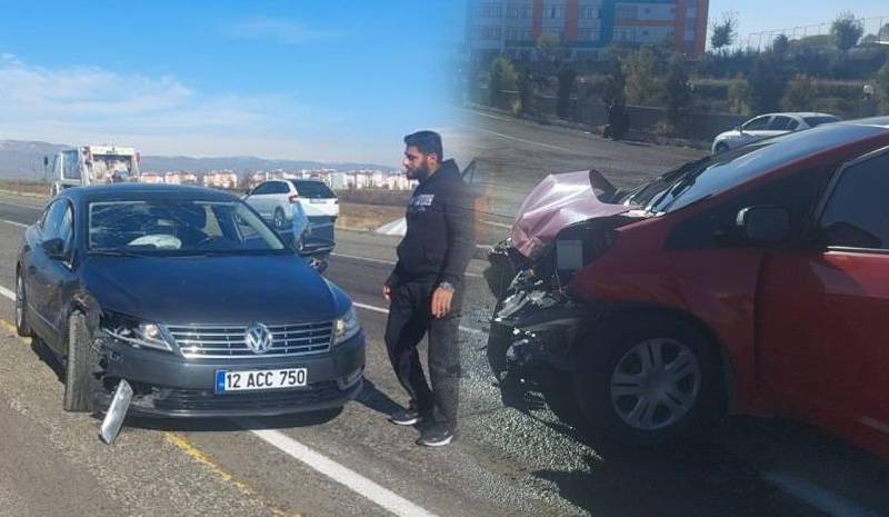 Bingöl`de trafik kazası: 4 yaralı
