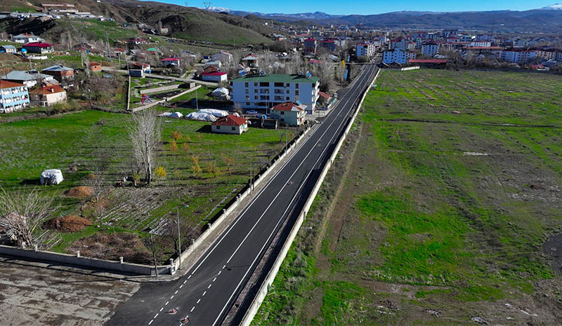 Bingöl merkez Simani Mahallesi nitelikli yola kavuştu