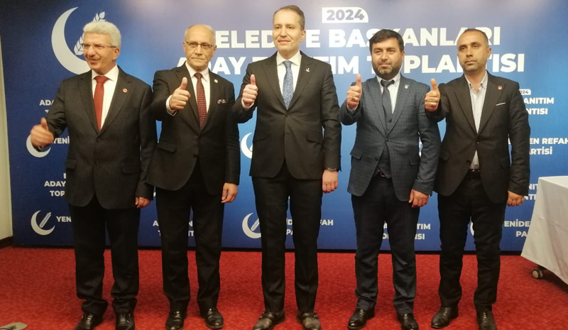 Yeniden Refah`ta iki ilçenin adayı belli oldu