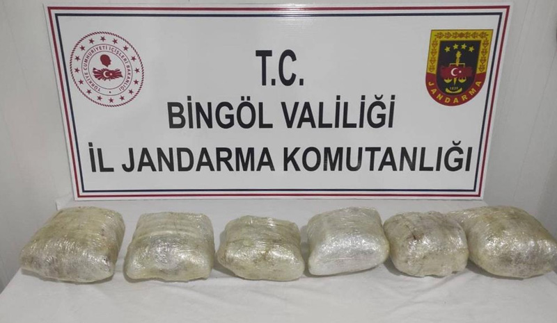 Bingöl`de uyuşturucu operasyonu: 2 gözaltı