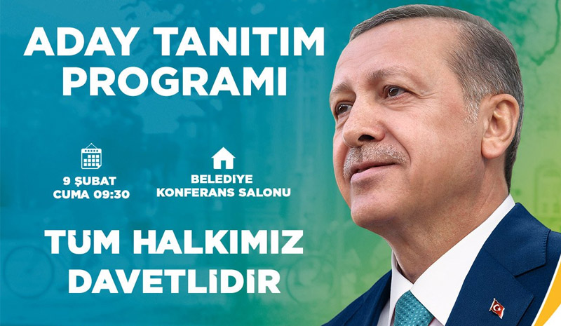 AK Parti İlçe ve Belde Başkan Adayları Tanıtılacak