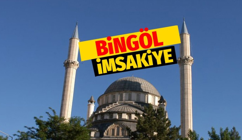 Bingöl 2024 İmsakiyesi