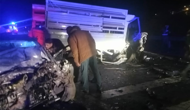 Bingöl`de feci kaza: 3 ölü, 4 yaralı
