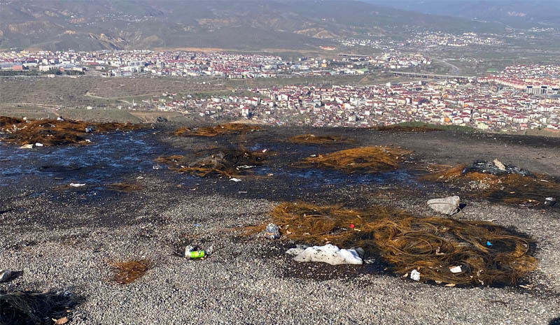 Bingöl manzaralı Az Tepesi çöplüğe döndü!