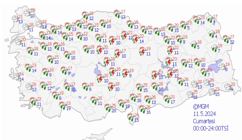 DİKKAT! Sağanak yağış geri geliyor