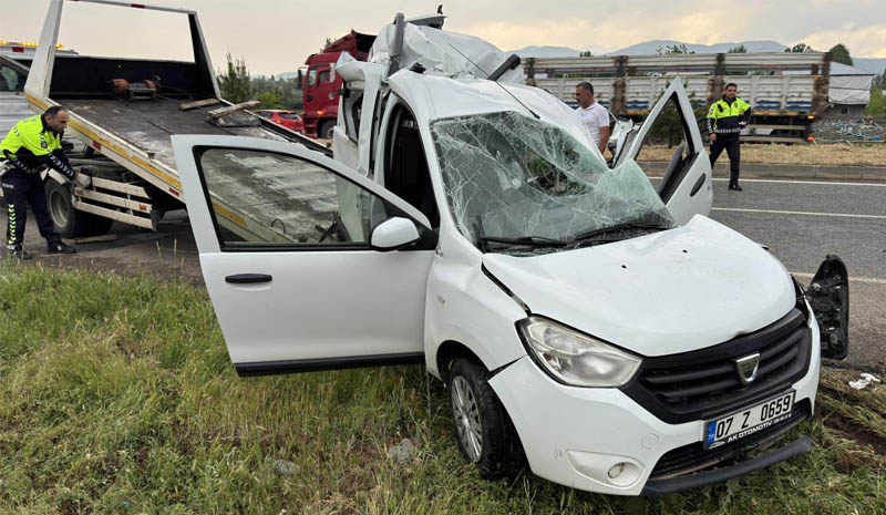 Nisan ayında 110 trafik kazası meydana geldi