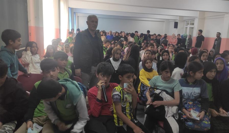 Bingöl`de öğrencilere tabiatı koruma eğitimi