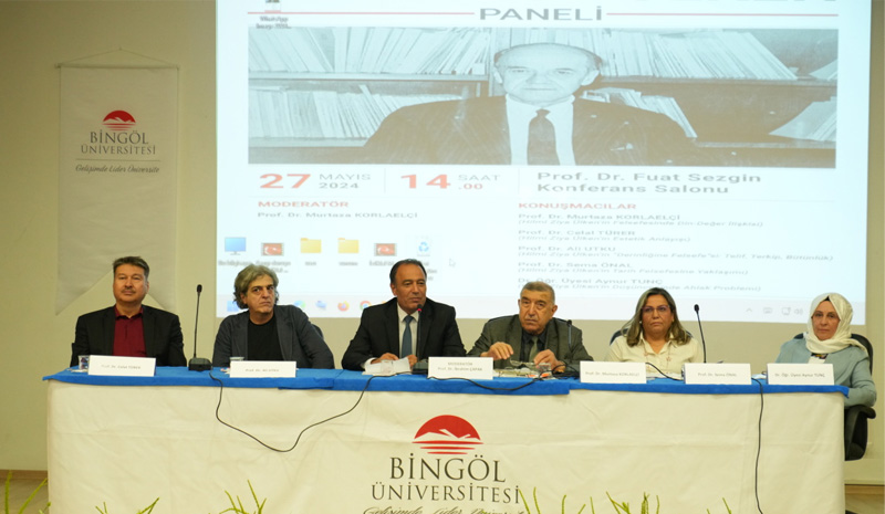 Bingöl`de ‘Hilmi Ziya Ülken`i Anma` Paneli