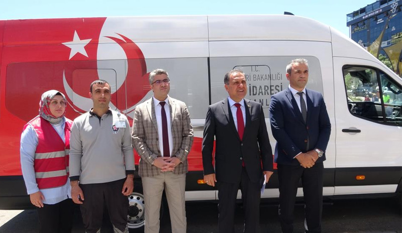 Bingöl`de mobil göç aracı faaliyete başladı