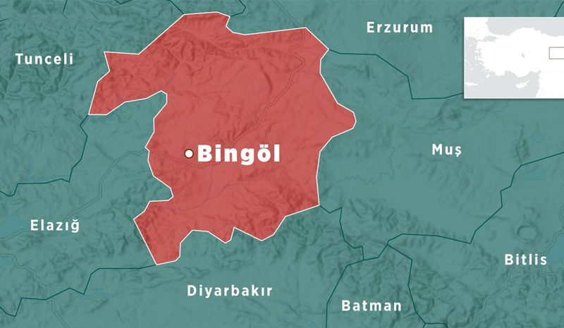 Bingöl`de deprem! Merkez üssü Karlıova