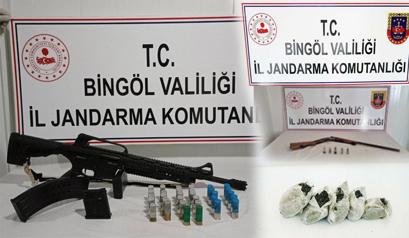 Bingöl`de uyuşturucu operasyonu: 4 Gözaltı