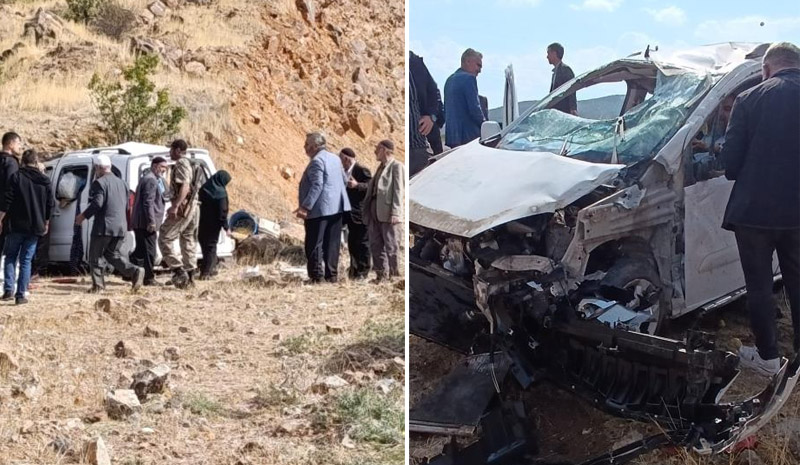 Bingöl`de trafik kazası: 2 yaralı