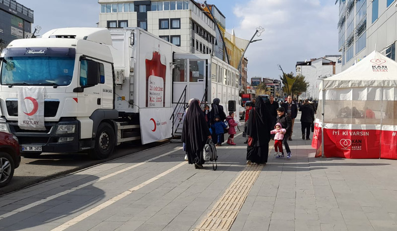 Kızılay Kan Bağış Tırı Bingöl`de kan bağışı alacak