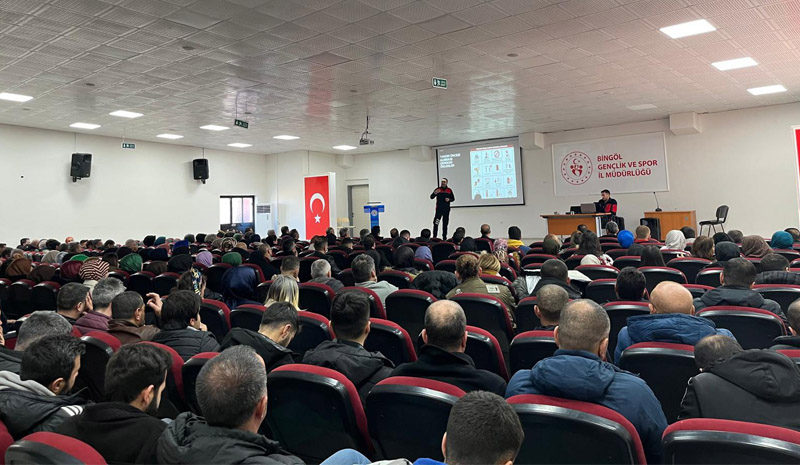 Bingöl`de yangın söndürme eğitimleri başladı