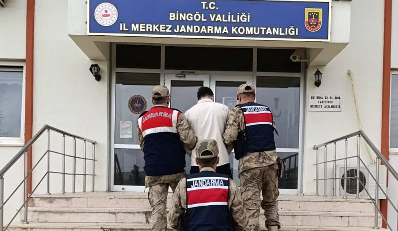 Bingöl`de cinayetten hapis cezası bulunan zanlı yakalandı!