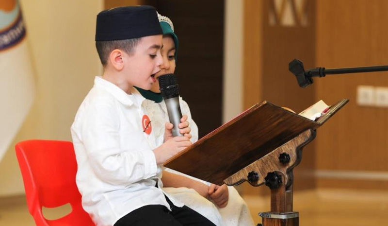 Bingöl`de Minik Yüreklerin Büyük Kur`an Aşkı
