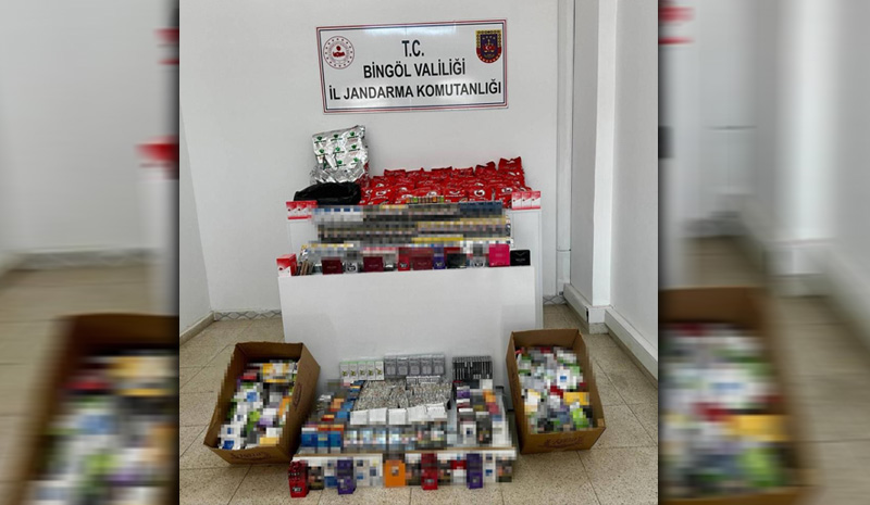 Bingöl`de kaçakçılık operasyonu