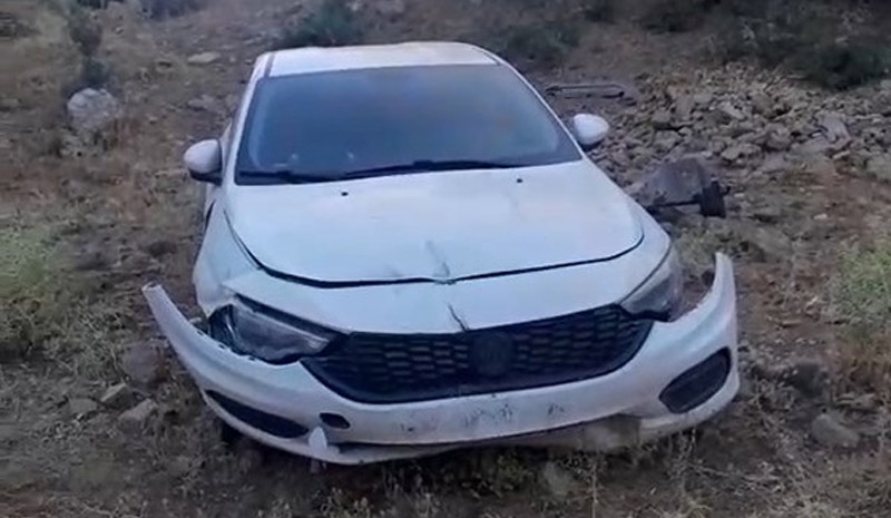 Bingöl`de otomobil şarampole uçtu: 6 yaralı