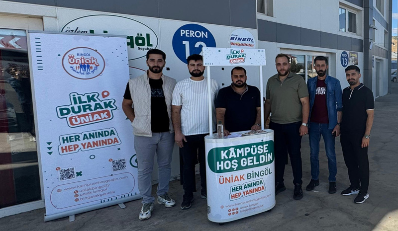 Bingöl`e gelen üniversitelilere sıcak karşılama
