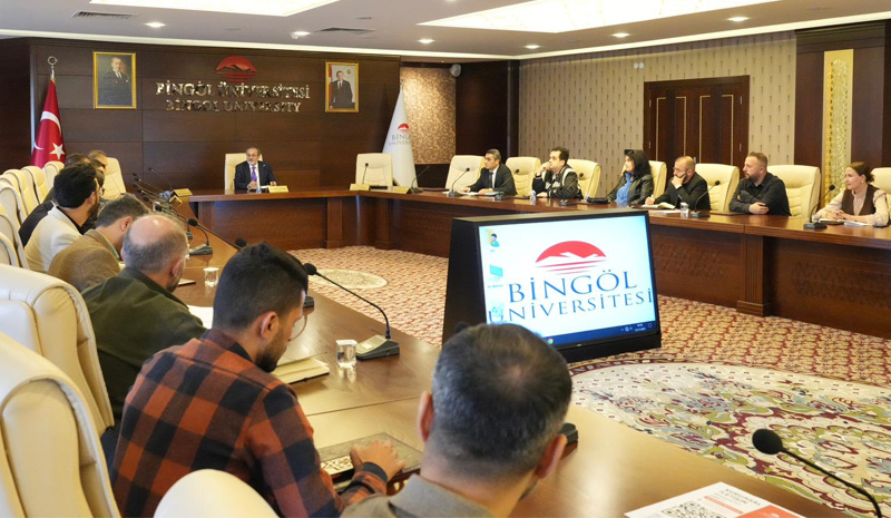 Bingöl Üniversitesi`nde Kurumsal İletişim Paydaşlar Toplantısı Gerçekleştirildi