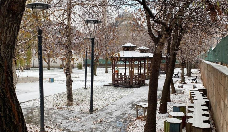 Kuzey ilçeler beyaza büründü