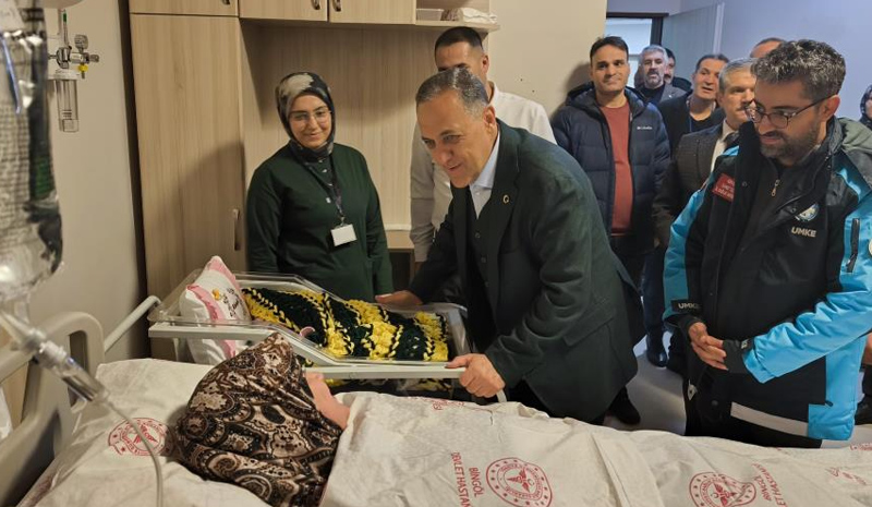 Bingöl`de yeni yılın ilk bebeği 