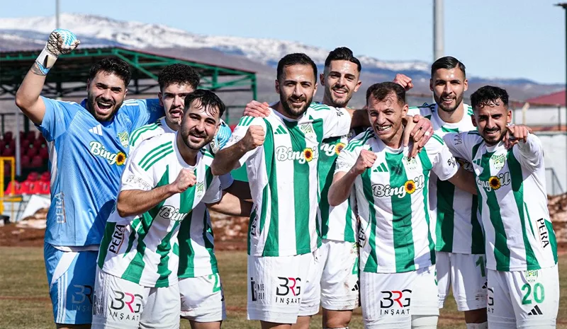 12 Bingölspor 3 puanı kaptı! Haftaya kutlama var!