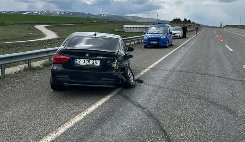 Bingöl-Elâzığ yolunda kaza: 4 yaralı