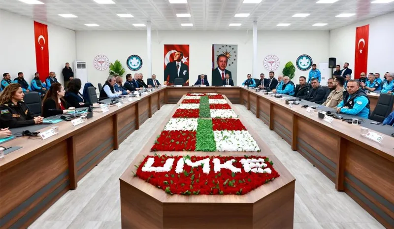 Bingöl UMKE`ye Dünya Sağlık Örgütü Bayrağı!